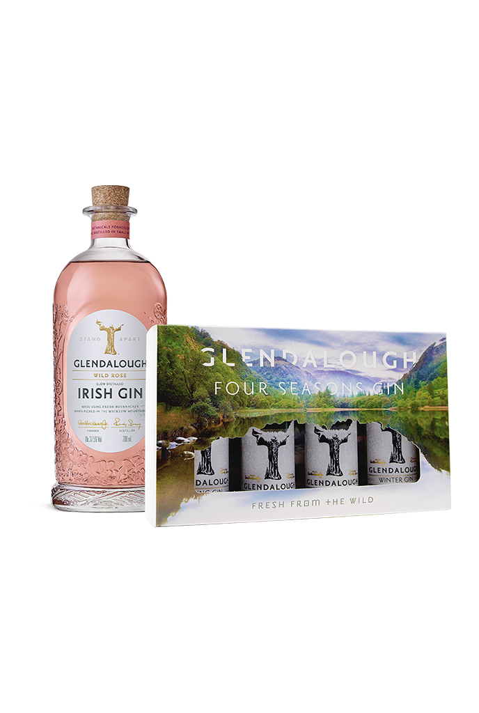 Glendalough Wild Rose and Seasonal Irish Gin Bundle